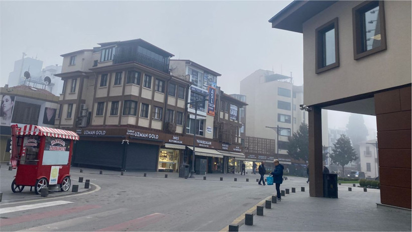 Balıkesir’de 5 Aralık Sabahı Sis - 2. resim