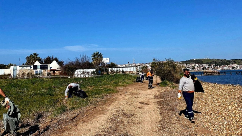 Ayvalık’ta Bayram Öncesi Temizlik Seferberliği
