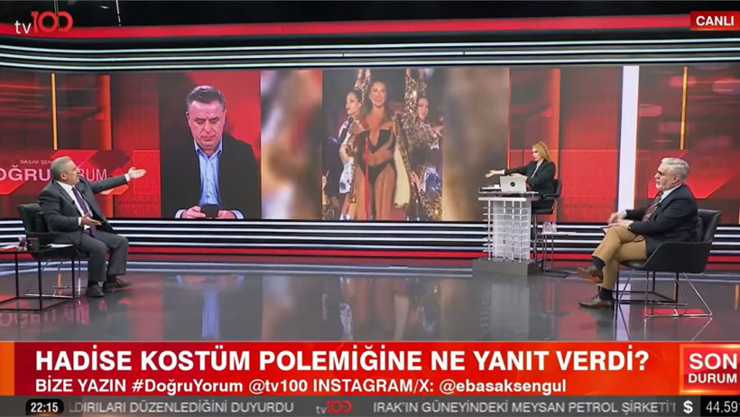 Hadise- Sinan Burhan Tartışması Ekranda Büyüdü