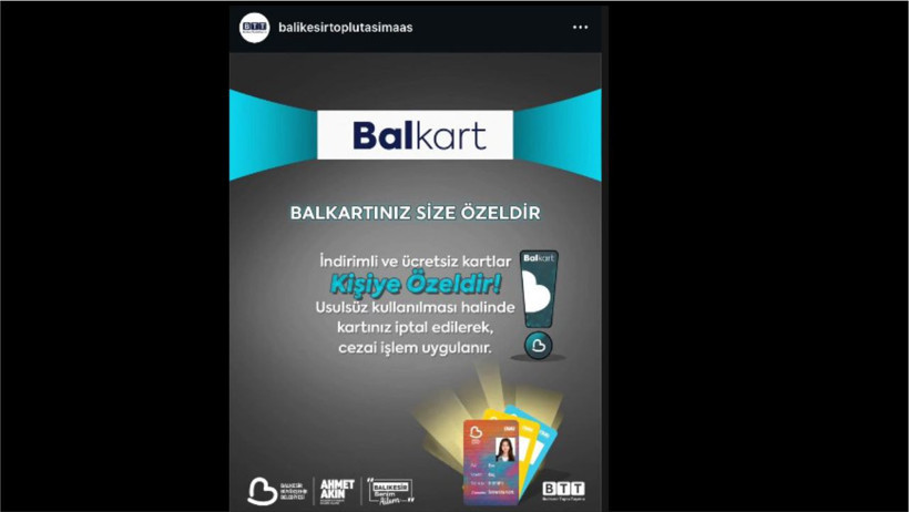 Balıkesir’de Balkart Kullanıcılarına Uyarı: İndirimli ve Ücretsiz Kartlar Kişiye Özel, Usulsüz Kullanımda İptal ve Cezai İşlem Var