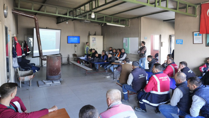 Fen İşleri Personeline İş Sağlığı Eğitimi