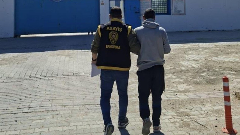 31 yıl hapis cezasıyla aranan şahıs Bandırma’da yakalandı