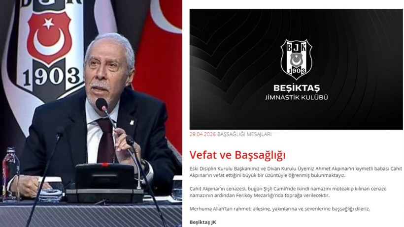  Beşiktaş Camiasında Acı Kayıp