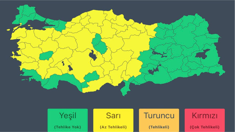 Ülkenin yarısında sel riski var! Balıkesir dahil, Şiddetli dolu ve hortumlar oluşabilir