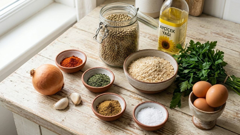 Bol Proteinli ve Hafif: Yeşil Mercimek Köftesi