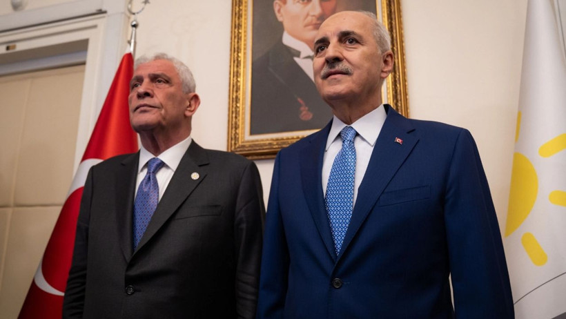 TBMM Başkanı Kurtulmuş, İYİ Parti Genel Başkanı Dervişoğlu ile görüştü