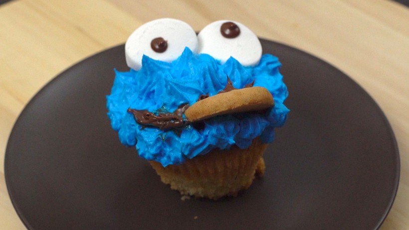 KURABİYE CANAVARI CUPCAKE TARİFİ