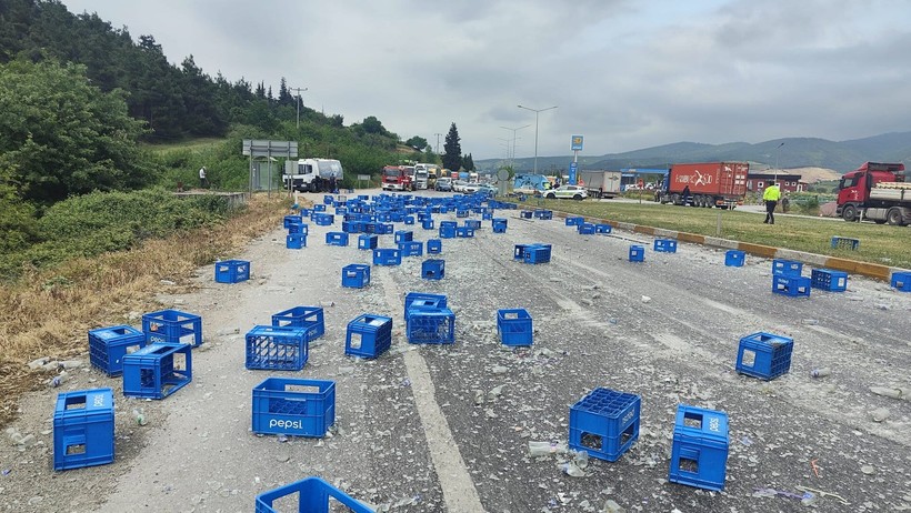 Balıkesir-Bursa Karayolunda Kaza!