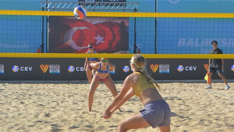 Plaj Voleybolu Halk Turnuvası Başlıyor