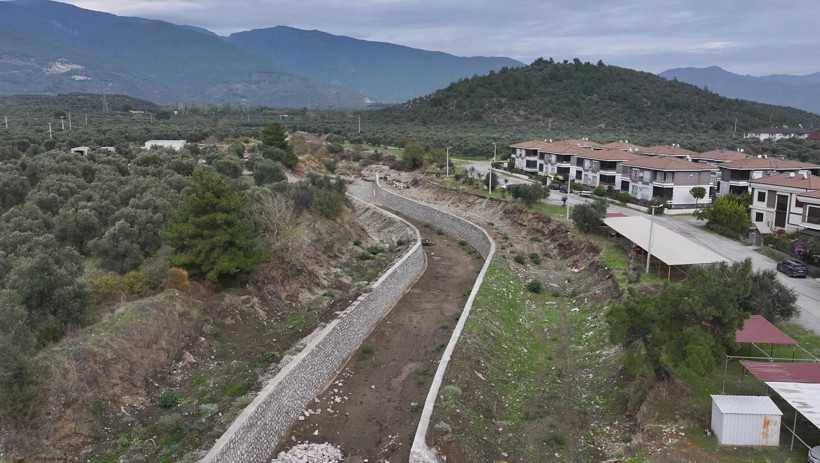Edremit'te Dev Taşkın Koruma Projesi! Güre Mahallesi Taşkınlardan Korunuyor - 1. resim