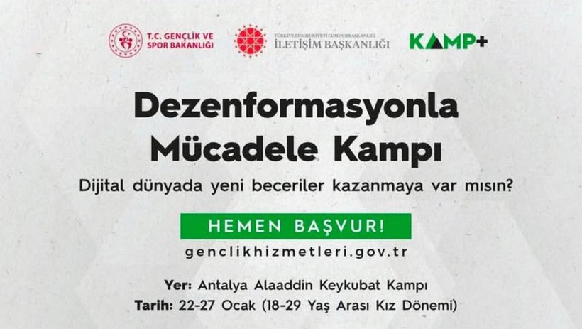 Dijital Dünyada Dezenformasyonla Mücadele İçin Gençler Antalya’da Buluşuyor