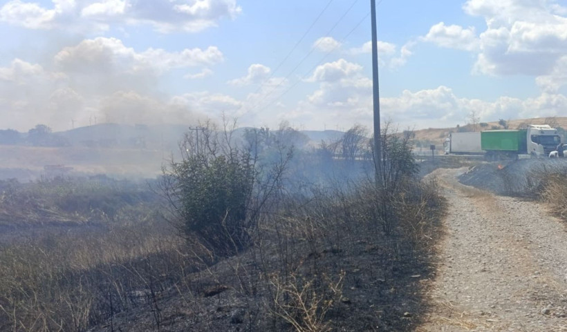 Balıkesir-Bursa Yolunda Yangın: 4 Araçla Müdahale
