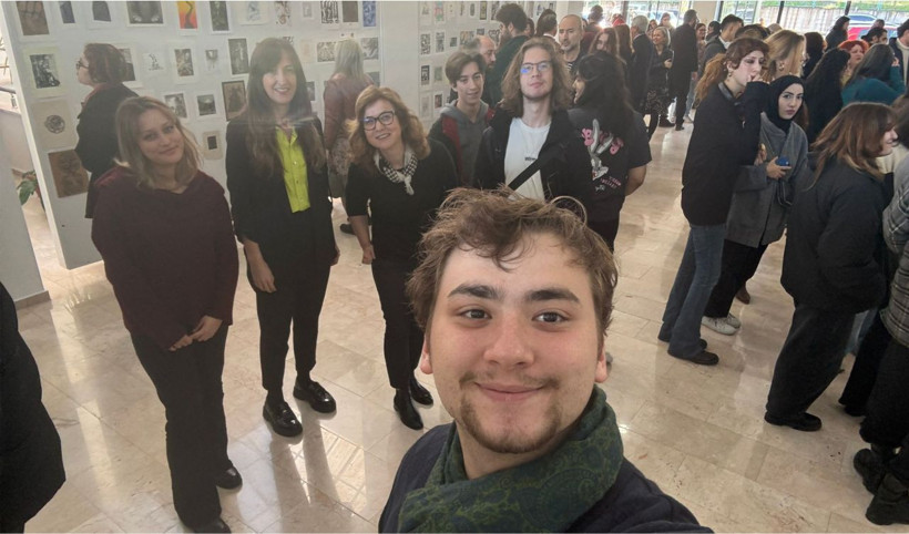 “BUMP” BAÜN Uluslararası Mail Print Sergisi Sanatseverlerle Buluşuyor