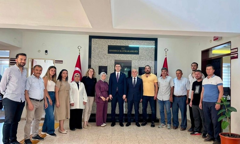  Yeni Kaymakama İlk Ziyaret AK Parti’den