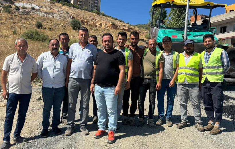 Edremit İbrahimce Mahallesi’nde Yol Hamlesi 