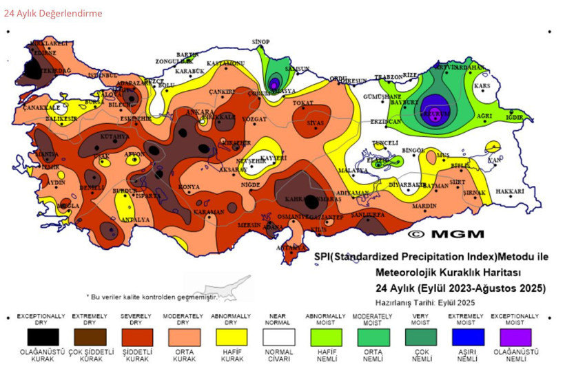 “Balıkesir Resmi Olağanüstü Kuraklık Haritasında" - 5. resim
