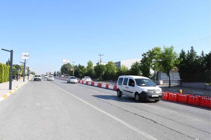 Büyükşehir’den trafiği rahatlatan çalışma