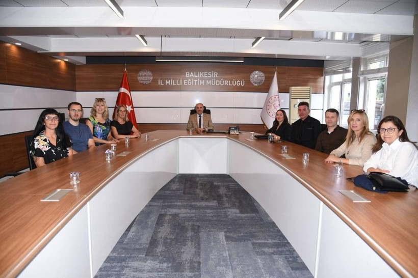 Polonya, İtalya ve Portekiz’den Eğitimciler Balıkesir’de