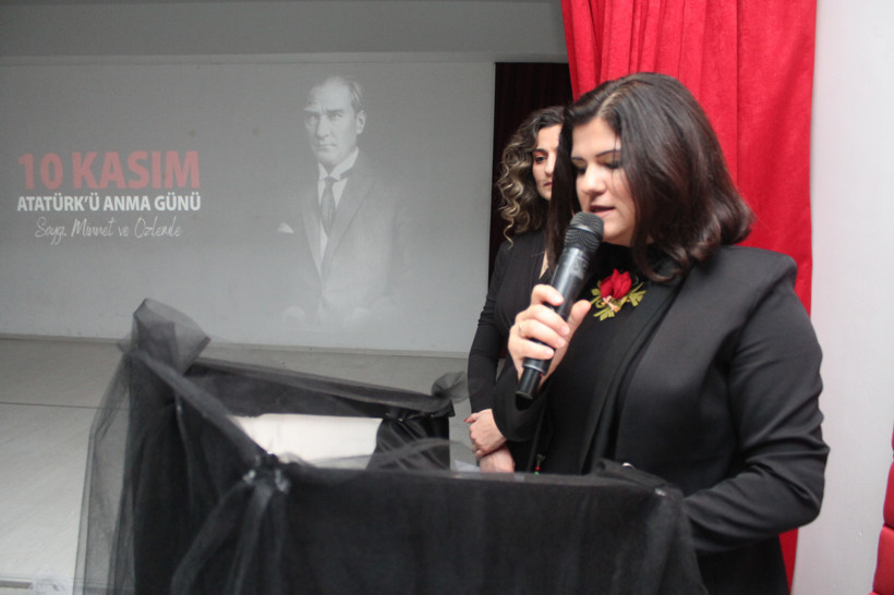 Manyas'ta "Atatürk'ü Anma Programı" düzenlendi