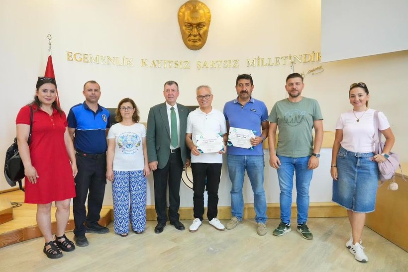  Burhaniye’de Atık Pil Şampiyonlarına Ödül                      