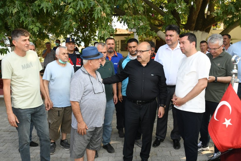 Balıkesir Valisi İsmail Ustaoğlu Yangına İlişkin Açıklama Yaptı