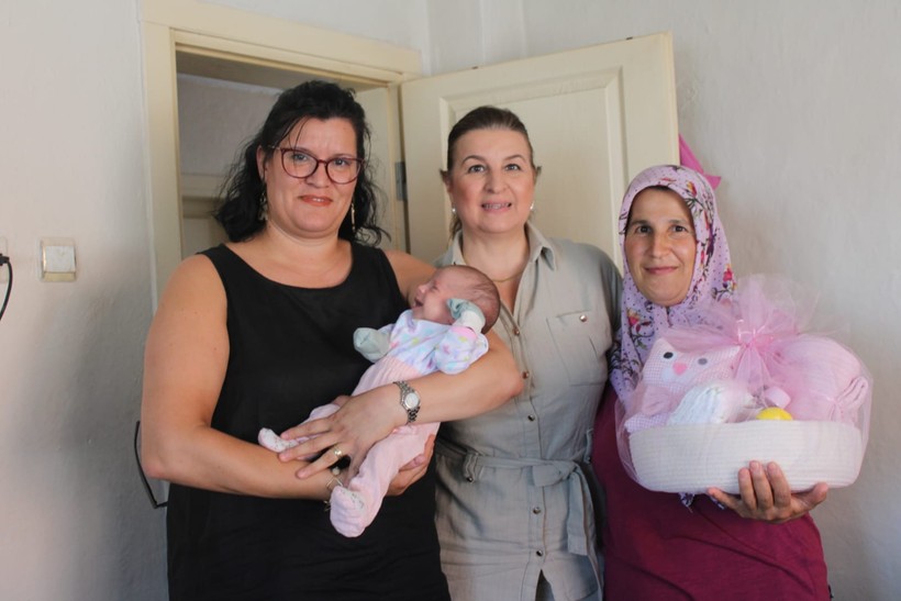 Susurluk’ta  “Hoş Geldin Bebek” Ziyaretleri Devam Ediyor 