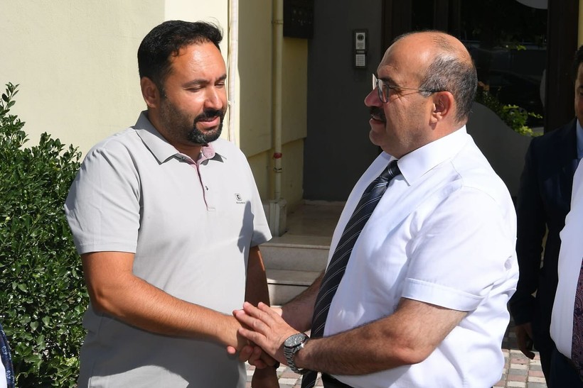  Vali İsmail Ustaoğlu'ndan 15 Temmuz Gazisine Anlamlı Ziyaret
