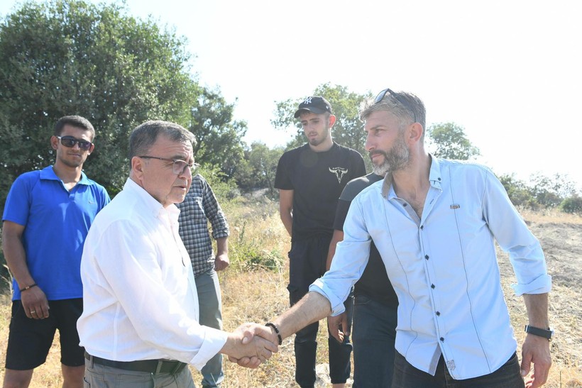 Başkan Şehirli Soğutma Çalışmalarına Katıldı