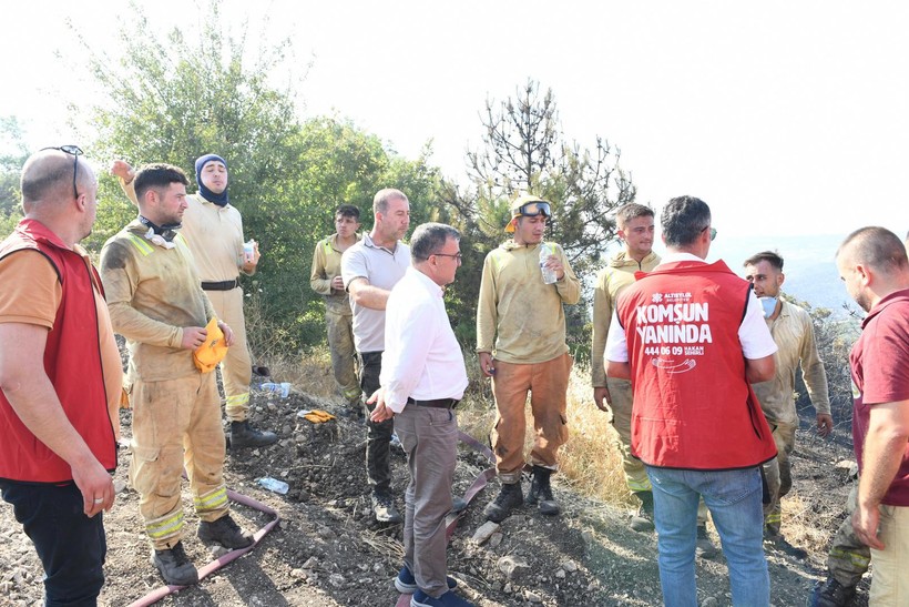 Başkan Şehirli Soğutma Çalışmalarına Katıldı