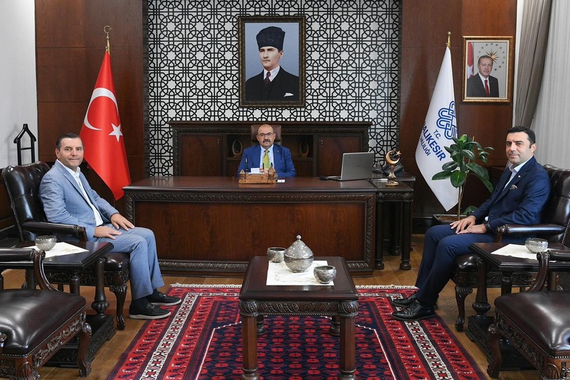 BTO Başkanı Rahmi Kula  Vali Ustaoğlu’nla Balıkesir'i Konuştu 