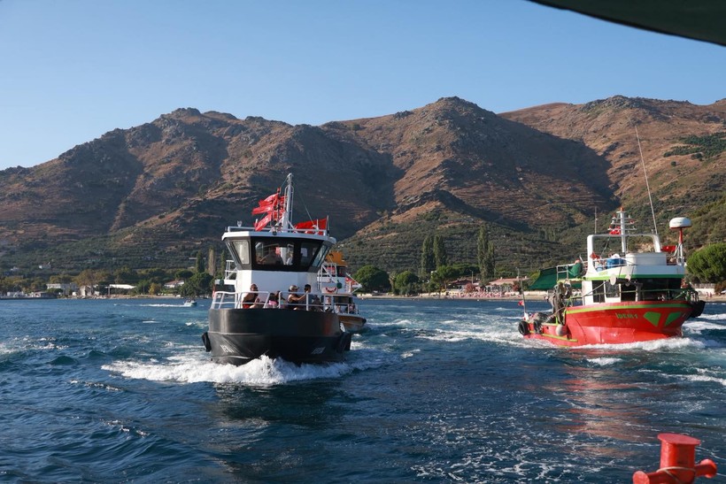 Görüntüler Balıkesir’den: Deniz ve Kabotaj Bayramı Kutlandı