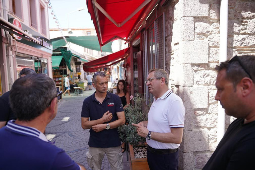  Ayvalık’ta Daha Yaşanabilir Bir Kent İçin Sahada Çalışmalar Sürüyor