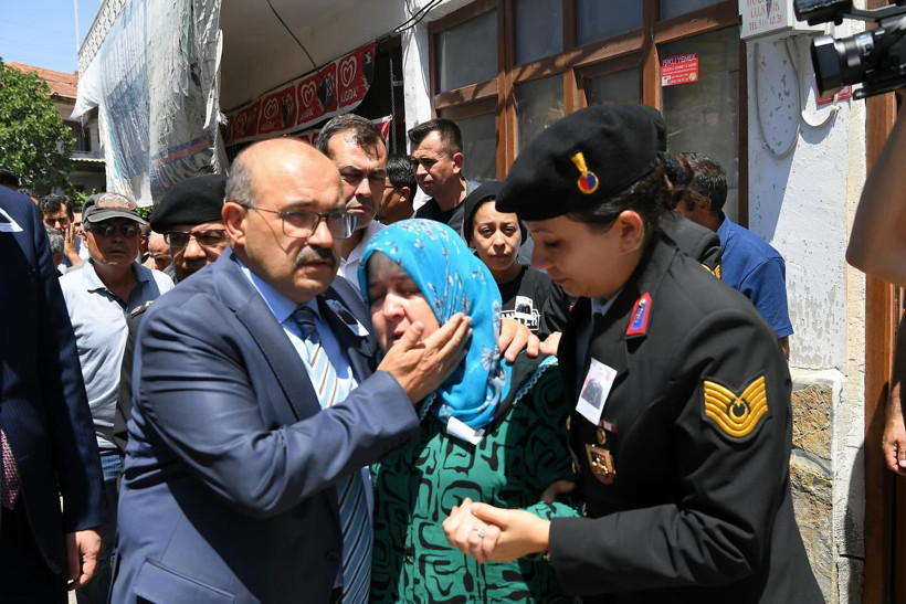 Şehit Jandarma Astsubay Berat Karabodur Son Yolculuğuna Uğurlandı