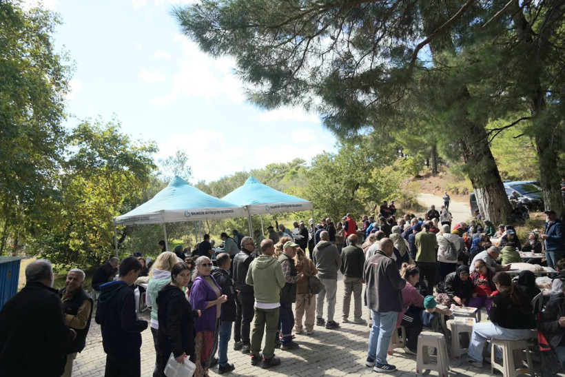 Edremit'te Yağmur Duası, Bereket Sofrasında Buluştu - 3. resim