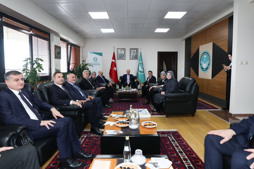 Kurtulmuş, Rektör Oğurlu ile Görüştü - 1. resim