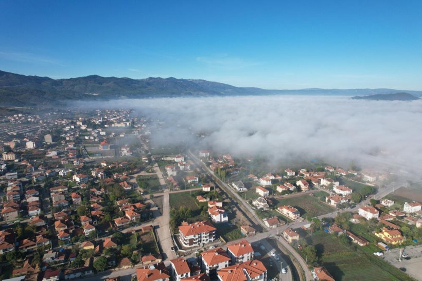 Sındırgı'da Sis ve Yıkım Bir Arada - 2. resim