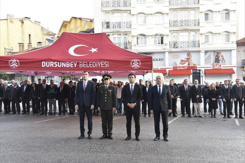 Dursunbey’de 10 Kasım Atatürk’ü Anma Töreni Düzenlendi