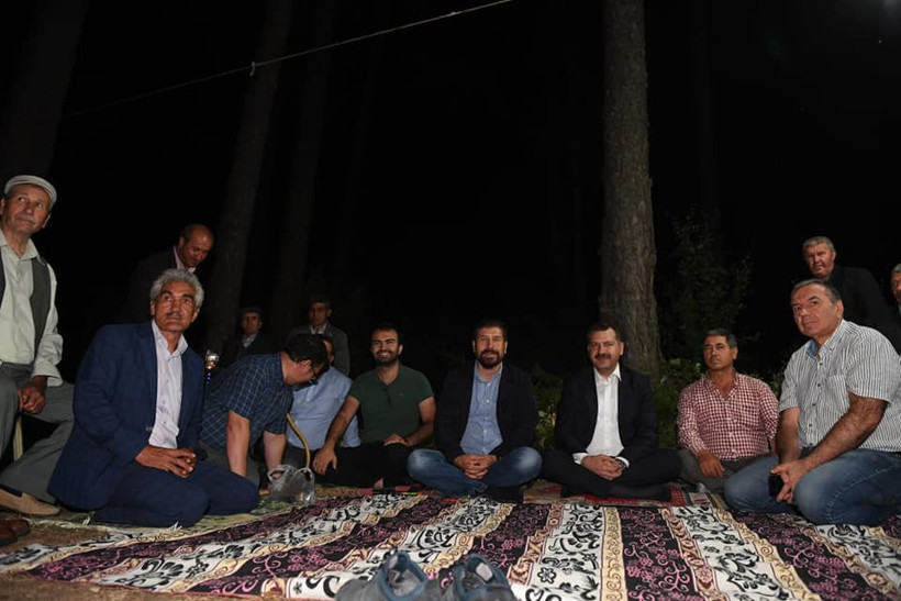 BAŞKANI GÖREN GELDİ - 1. resim