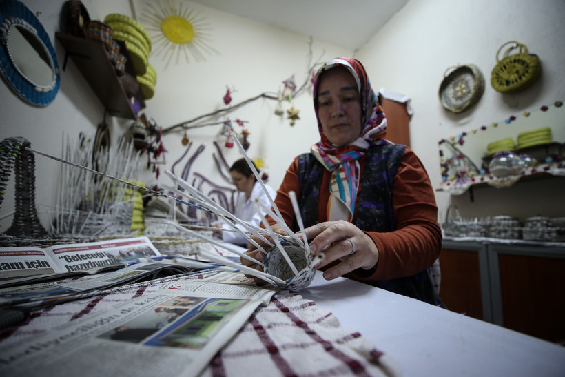 SINDIRGI'DA KADINLARA İSTİHDAM - 1. resim