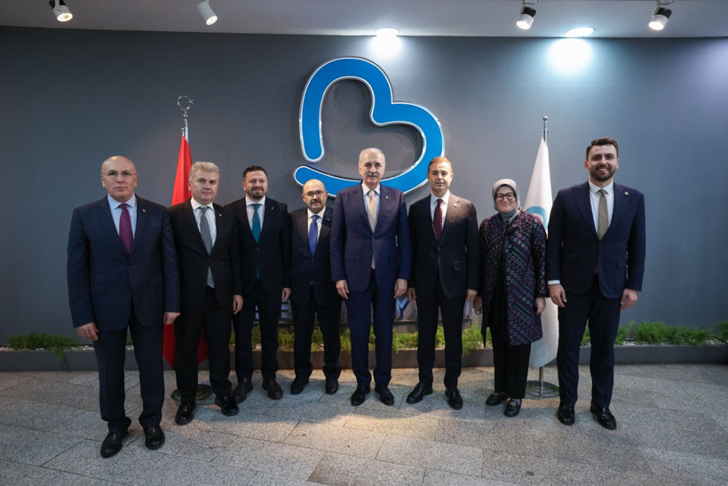 TBMM Başkanı Kurtulmuş Balıkesir Büyükşehir Belediyesi’ni ziyaret etti - Resim: 3
