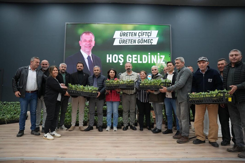 Gömeç’te 50 Bin Enginar Fidesi Dağıtıldı - Resim: 3