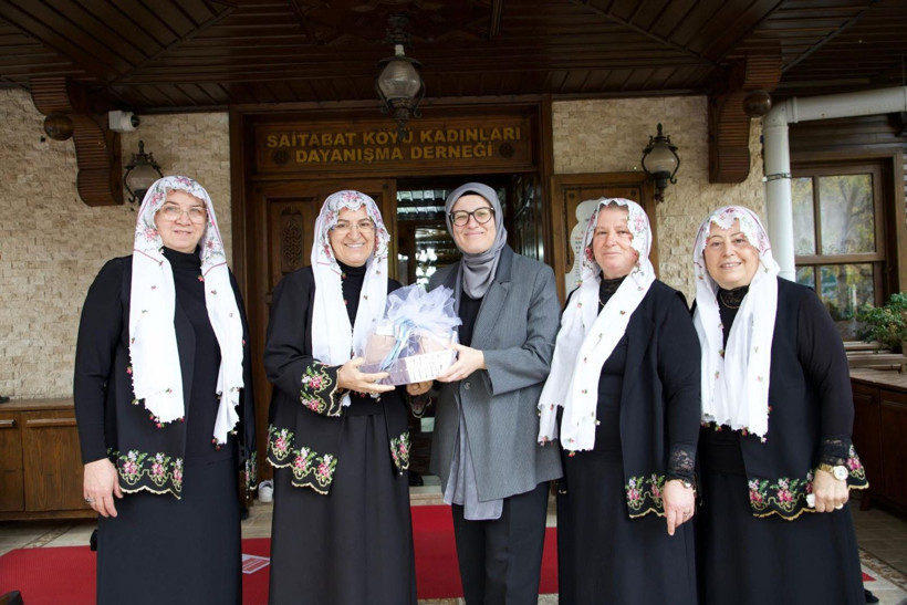 Saitabat Kadın Kooperatifi'ne Belgin Uygur Desteği - Resim: 1