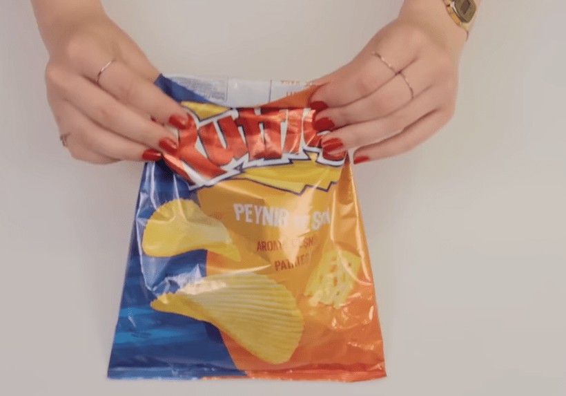 Açılan cips paketlerini nasıl saklıyorsunuz?