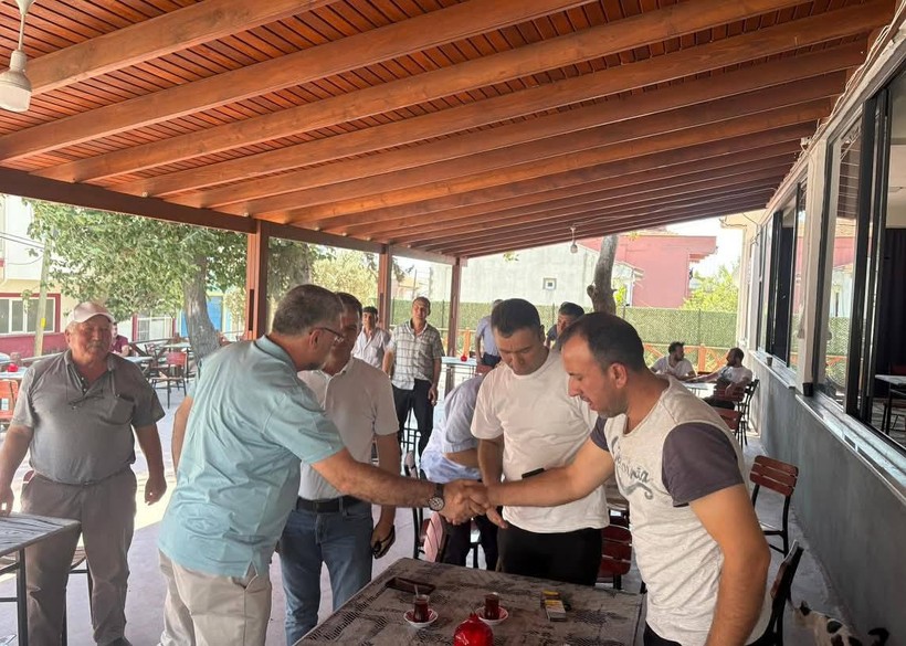 Başkan Cankul Saraç Mahallesi’ndeki Aşure Hayrına Katıldı
