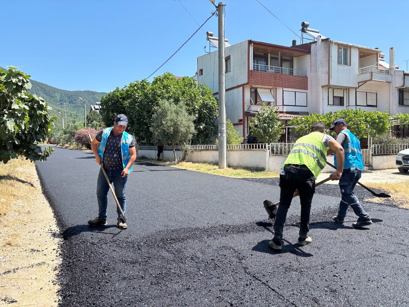  Büyükşehir’in Erdek’teki yatırımları hız kesmeden devam ediyor