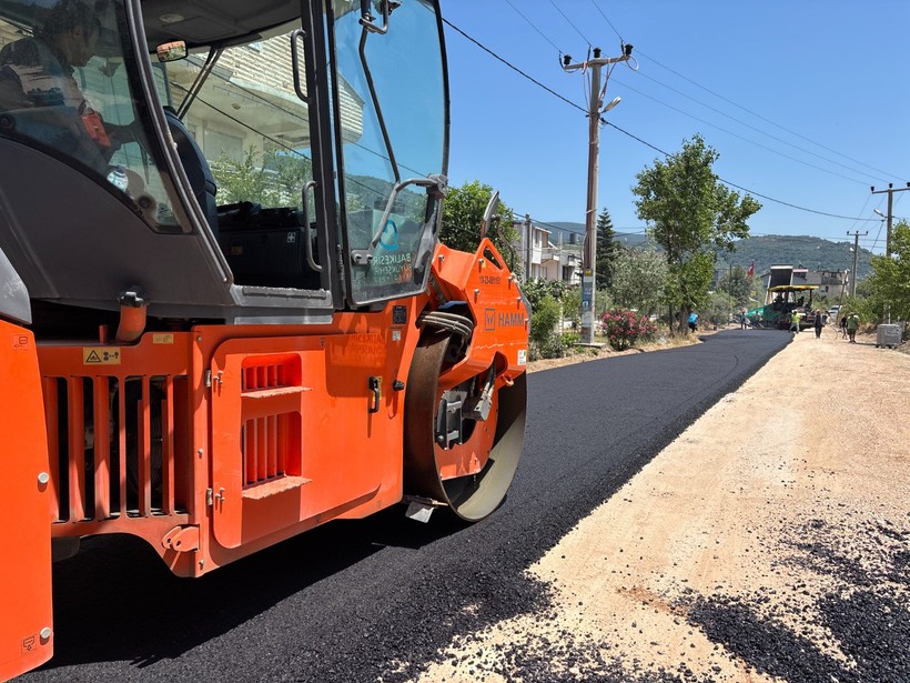  Büyükşehir’in Erdek’teki yatırımları hız kesmeden devam ediyor