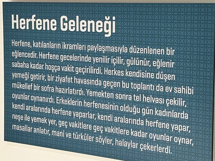 Sivas’ta Yüzyıllık Gelenek: Herfene Kültürü Müzede