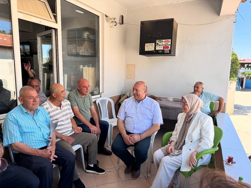 Belgin Uygur'dan Çömlekçi Mahallesi’ne Geçmiş Olsun Ziyareti