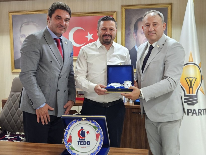  TEDB Balıkesir’den AK Parti İl Başkanlığı’na Ziyaret