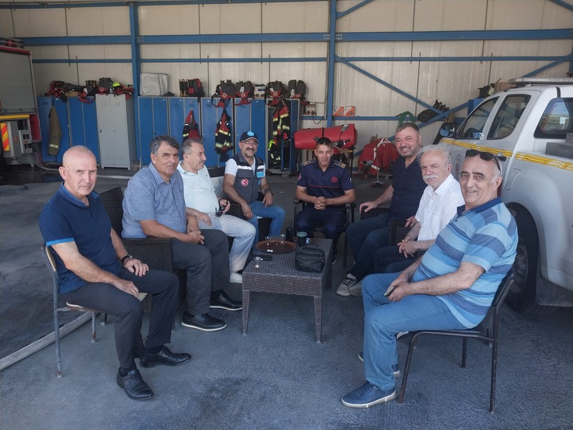 İYİ Parti’den Kepsut İtfaiyesi’ne Teşekkür Ziyareti